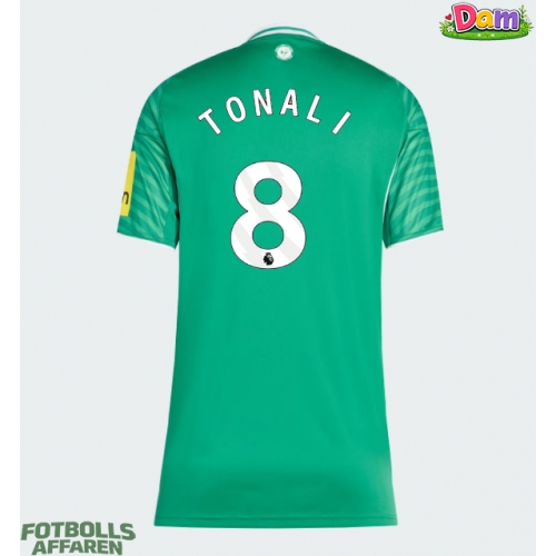 Newcastle United Sandro Tonali #8 Bortatröja Kvinnor 2025-26 Kortärmad